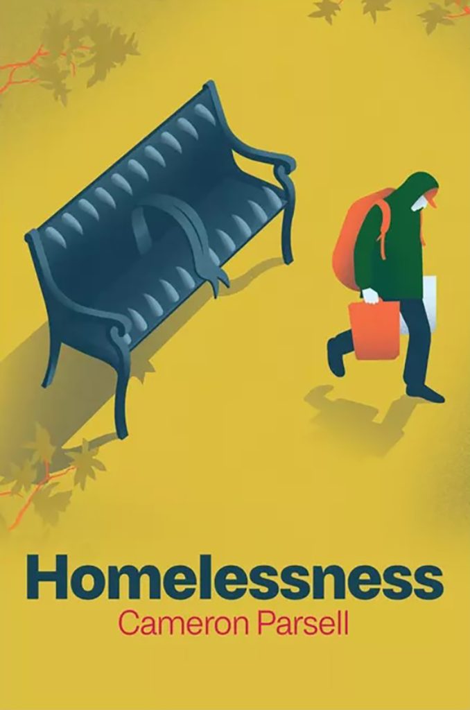 Buchcover Homelessness Cameron Parsell